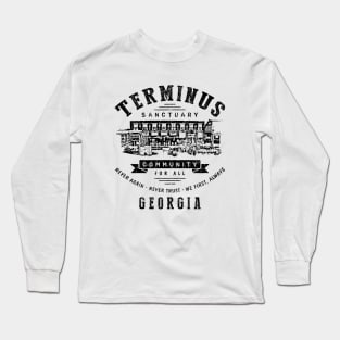 Terminus Sanctuary Community (dark) Long Sleeve T-Shirt